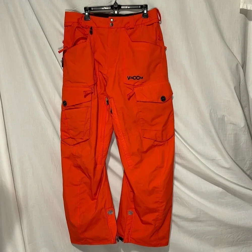 Mens Orange Volcom Nimbus All Conditions Climate … - image 1